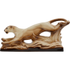 Sainte-Radegonde ceramic panther 1930s - Предметы - 
