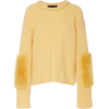 Sally LaPointe Cashmere-Blend Ribbed Swe - 套头衫 - 