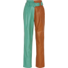 Sally LaPointe Colorblocked High-Waist L - Spodnie Capri - $1.99  ~ 1.70€