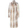 Sally LaPointe Faux Fur Tailored Coat - Jakne i kaputi - 