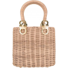 Salvatore Ferragamo Cognac Wicker Charm  - Hand bag - 5.00€  ~ $5.82