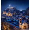 Salzburg Austria at night - Gebäude - 