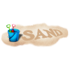 Sand - イラスト用文字 - 