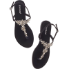Sandal in Black - Sandale - 