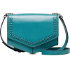 Sandro Lou Woven Leather Crossbody - Hand bag - 