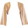 Satin Bolero Jacket Cover-Up Formal Prom Bridesmaid Junior Plus Size Gold - Kurtka - $24.99  ~ 21.46€