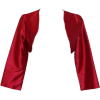 Satin Bolero Jacket Cover-Up Formal Prom Bridesmaid Junior Plus Size Red - Jacket - coats - $24.99 