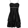 Satin Bubble Mini Dress Prom Formal Holiday Party Cocktail Gown Bridesmaid Black - ワンピース・ドレス - $79.99  ~ ¥9,003