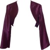 Satin Bolero Jacket Cover-Up Formal Prom Bridesmaid Junior Plus Size - Vestidos - $39.99  ~ 34.35€
