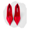 Satin Heeled Shoes - Klasični čevlji - 