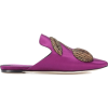 Satin Slippers - 平鞋 - 