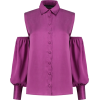 Scarlet Blouse Purple - 长袖衫/女式衬衫 - 