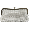 Scarleton Elegant Crystal Clutch H3008 Silver - バッグ クラッチバッグ - $39.99  ~ ¥4,501