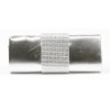Scarleton Metallic Clutch With Rhinestones H3018 Black - Bolsas com uma fivela - $19.99  ~ 17.17€