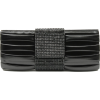 Scarleton Metallic Clutch With Rhinestones H3018 Black - バッグ クラッチバッグ - $19.99  ~ ¥2,250