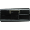Scarleton Metallic Flap Clutch H3063 Black - Schnalltaschen - $14.99  ~ 12.87€
