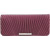 Scarleton Satin Flap Clutch With Crystals H3017 Purple - Torbe z zaponko - $19.99  ~ 17.17€
