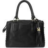 Scarleton Vintage Top Zip Satchel H1113 Black - Hand bag - $29.99 