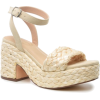 Scoop Women's Raffia Platform Sandals - Sandale - 