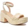 Scoop Women's Raffia Platform Sandals - Sandały - 