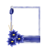 Scrapbook Flower Photo Frame - 框架 - 