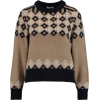 See by Chloé Argyle knitted sweater - Pullovers - 