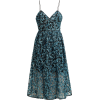 Self- Portrait Blue Embellished Dress - sukienki - 