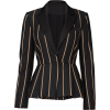 Self Portrait pinstripe blazer - Куртки и пальто - 