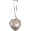 Sequin Heart Wristlet Clutch Purse Evening Bag Hardcase Silver - 女士无带提包 - $34.99  ~ ¥234.44