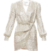 Sequined Beige Dress - Dresses - 