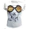 Sequin short sleeves T-shirt - Shirts - kurz - $30.99  ~ 26.62€