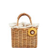 Serpui Marie Isadora Wicker Basket - Hand bag - 