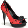 Sexy Red Satin Open Toe Pump - 6 - 凉鞋 - $58.00  ~ ¥388.62
