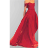 Sexy Off Shoulder Red Formal Dress - Dresses - $128.38 