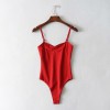 Sexy pleated straps jumpsuit female jump - 睡衣 - $19.99  ~ ¥133.94
