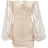 Sexy strapless polka dot lace see-through skirt - sukienki - $26.99  ~ 23.18€