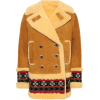 Shearling-lined suede coat - Jaquetas e casacos - 