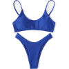 Shein Adjustable Straps High Leg Bikini  - Uncategorized - $38.00  ~ ¥254.61