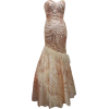 Sherri Hill Dresses Beige - sukienki - 