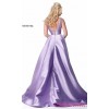 Sherri Hill Lt. Purple Dress Back - Dresses - 