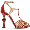 Shop Dolce & Gabbana sculpted-heel - サンダル - $1,895.00  ~ ¥213,279
