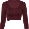 Short T-shirt round neck button half sle - 半袖衫/女式衬衫 - $19.99  ~ ¥133.94