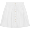 Short buttoned cotton skater skirt - Suknje - 90.00€ 