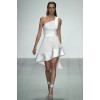 Short white retro summer dress casual - Vestidos - 