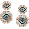 Shourouk Leather  Crystals earrings - Earrings - 