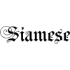 Siamese - 插图用文字 - 