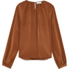Silk Blouse - Long sleeves shirts - 