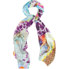 Silk Giraffe Scarf - スカーフ・マフラー - 