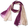 Silk Scarf Purple/Beige - Cachecol - 