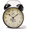 Silver Crane Company clock biscuit tin - Articoli - 